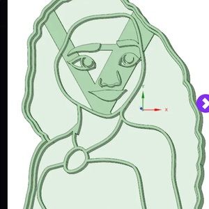 Moana cookie cutter